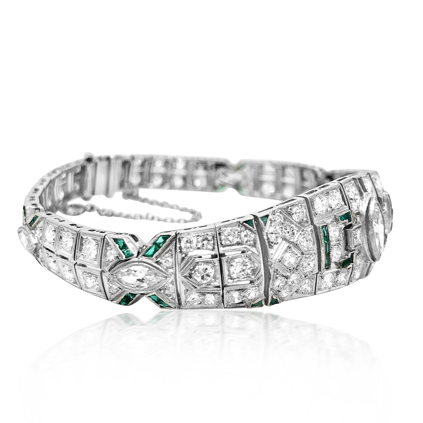 Diamond Emerald Bracelet