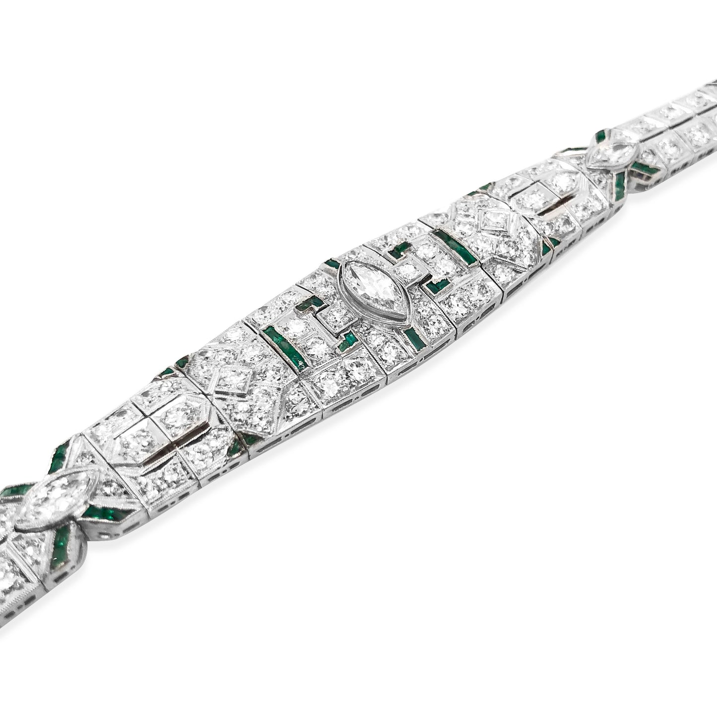 Diamond Emerald Bracelet