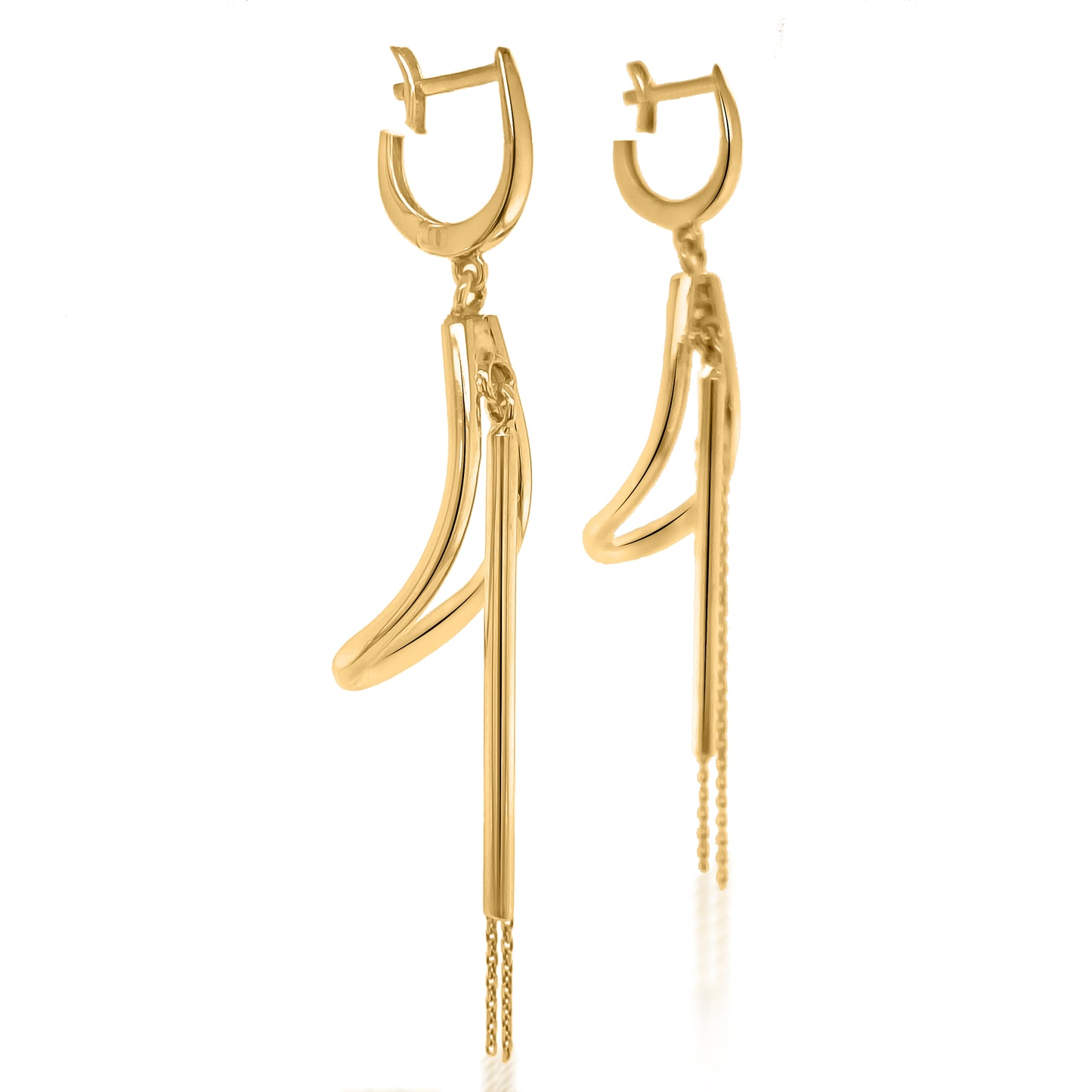 18K Gold Earrings