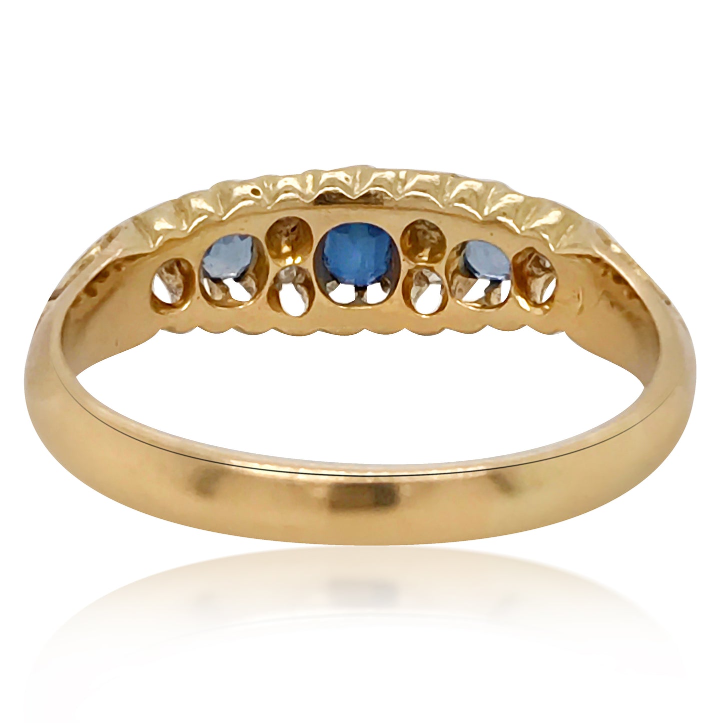 Antique Sapphire Diamond Ring