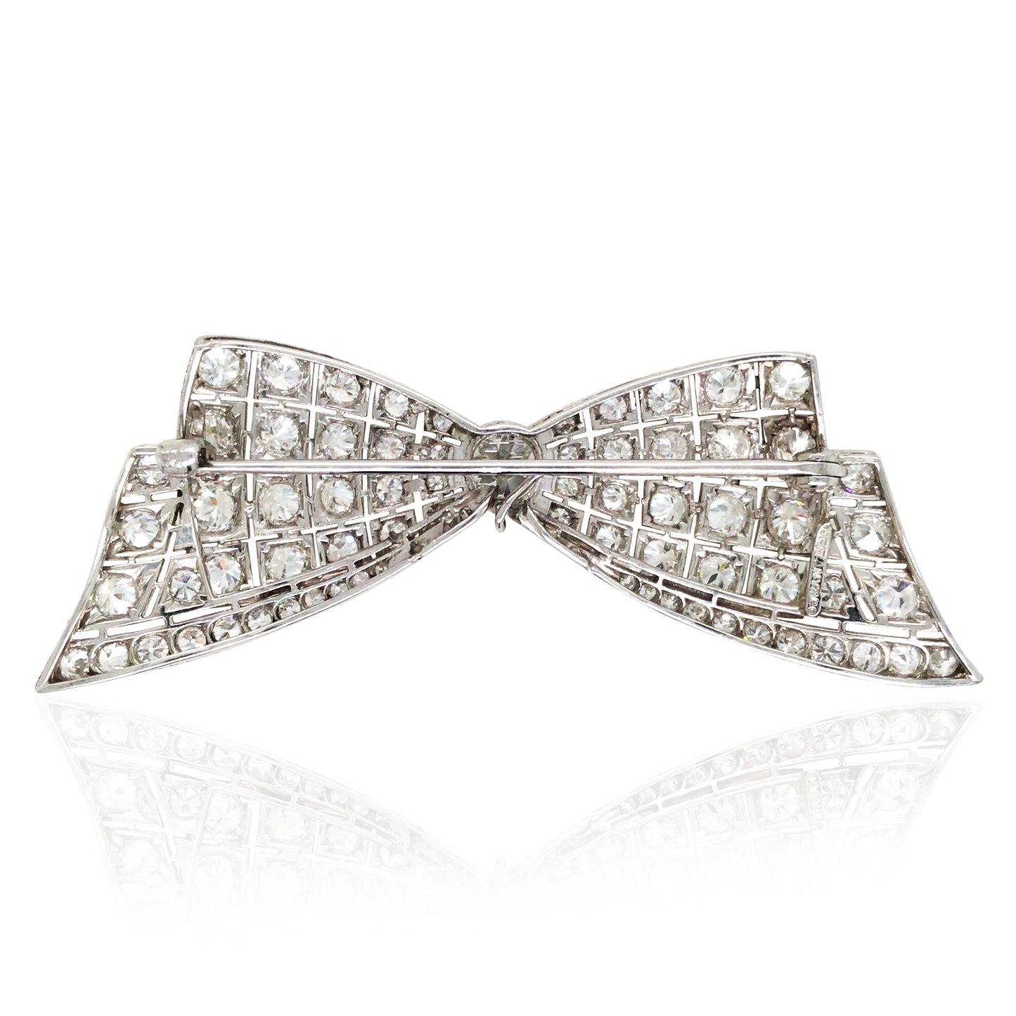 Tiffany, Diamond Bow Brooch