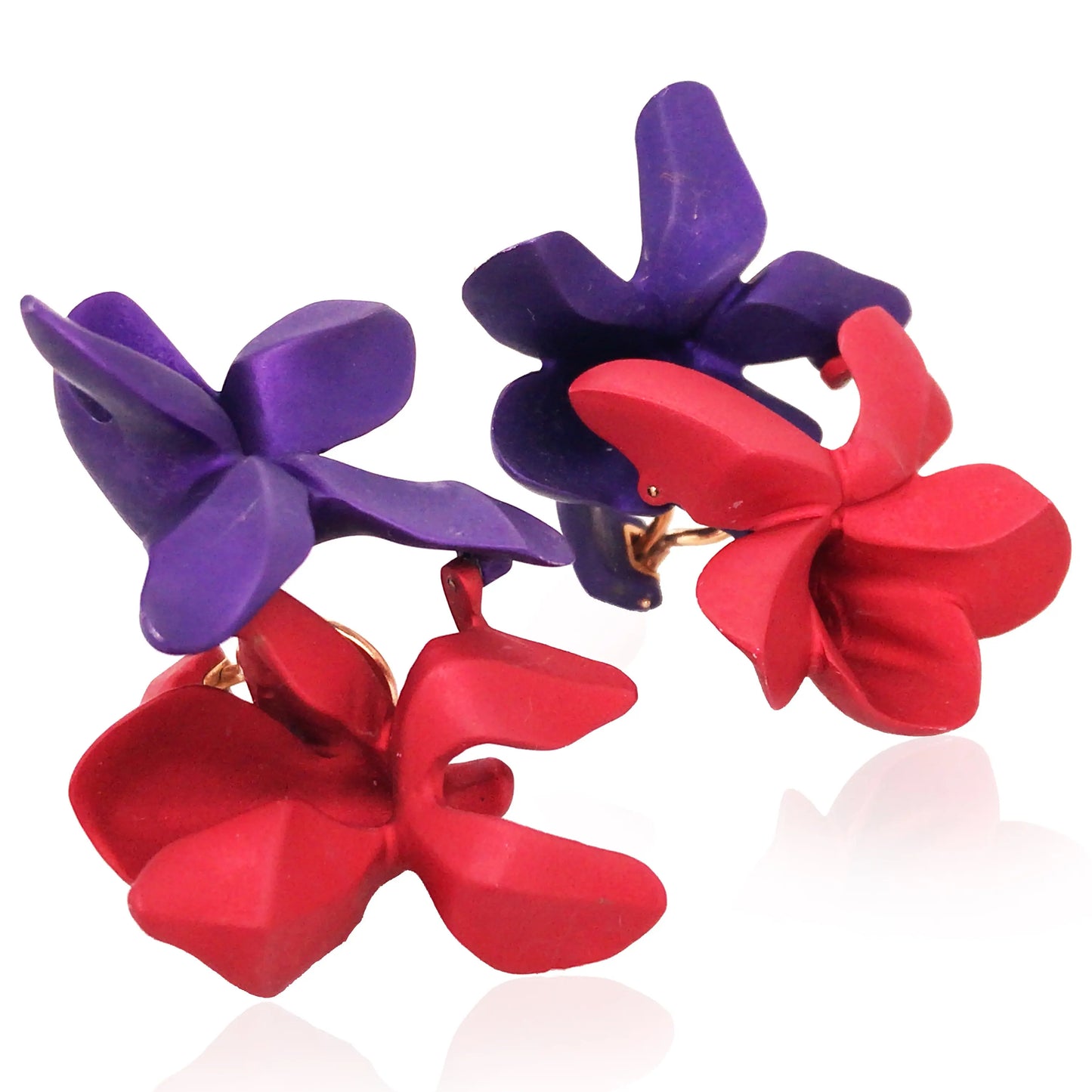 JAR, Aluminum Violet Earrings JAR
