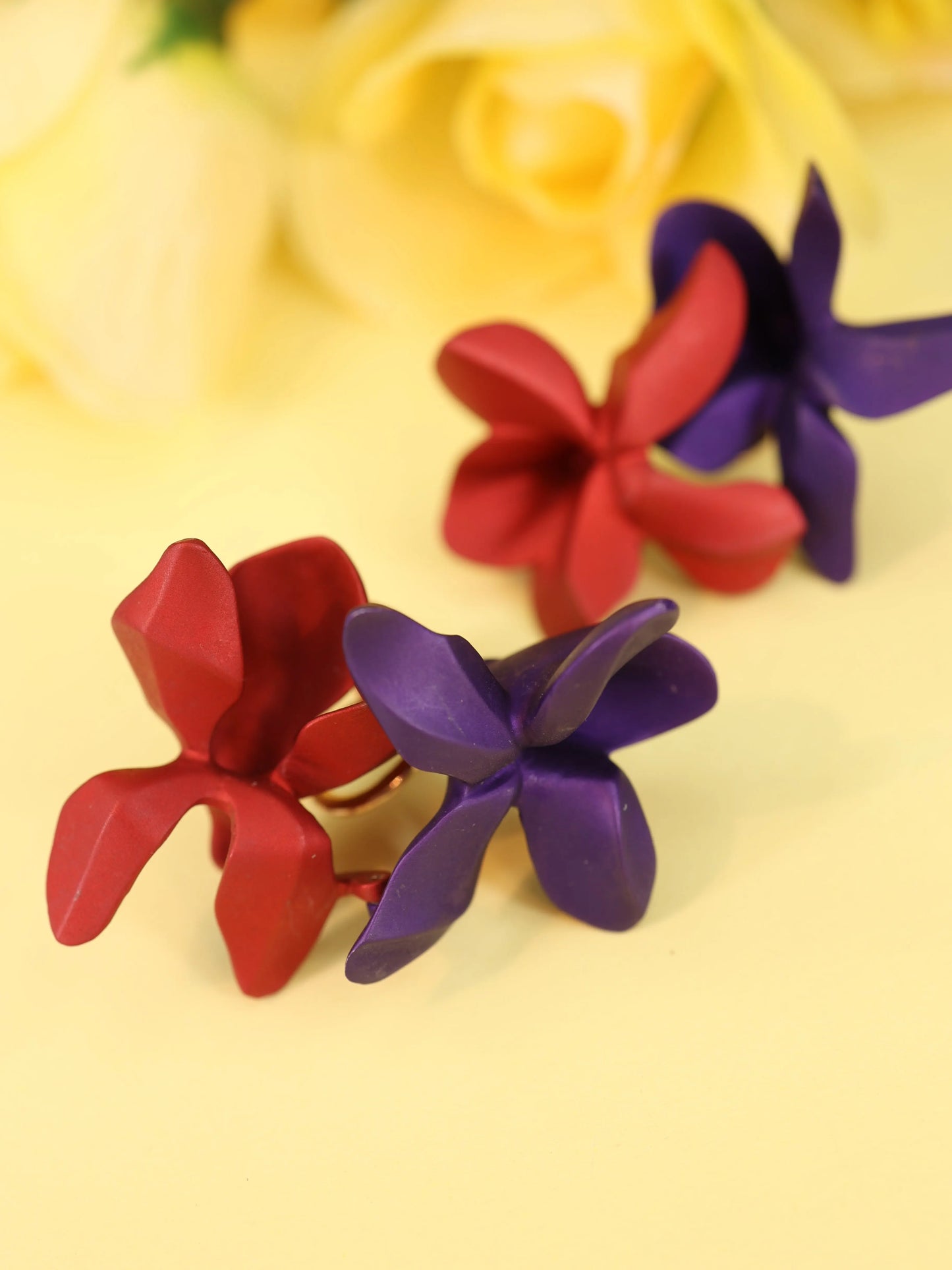 JAR, Aluminum Violet Earrings JAR