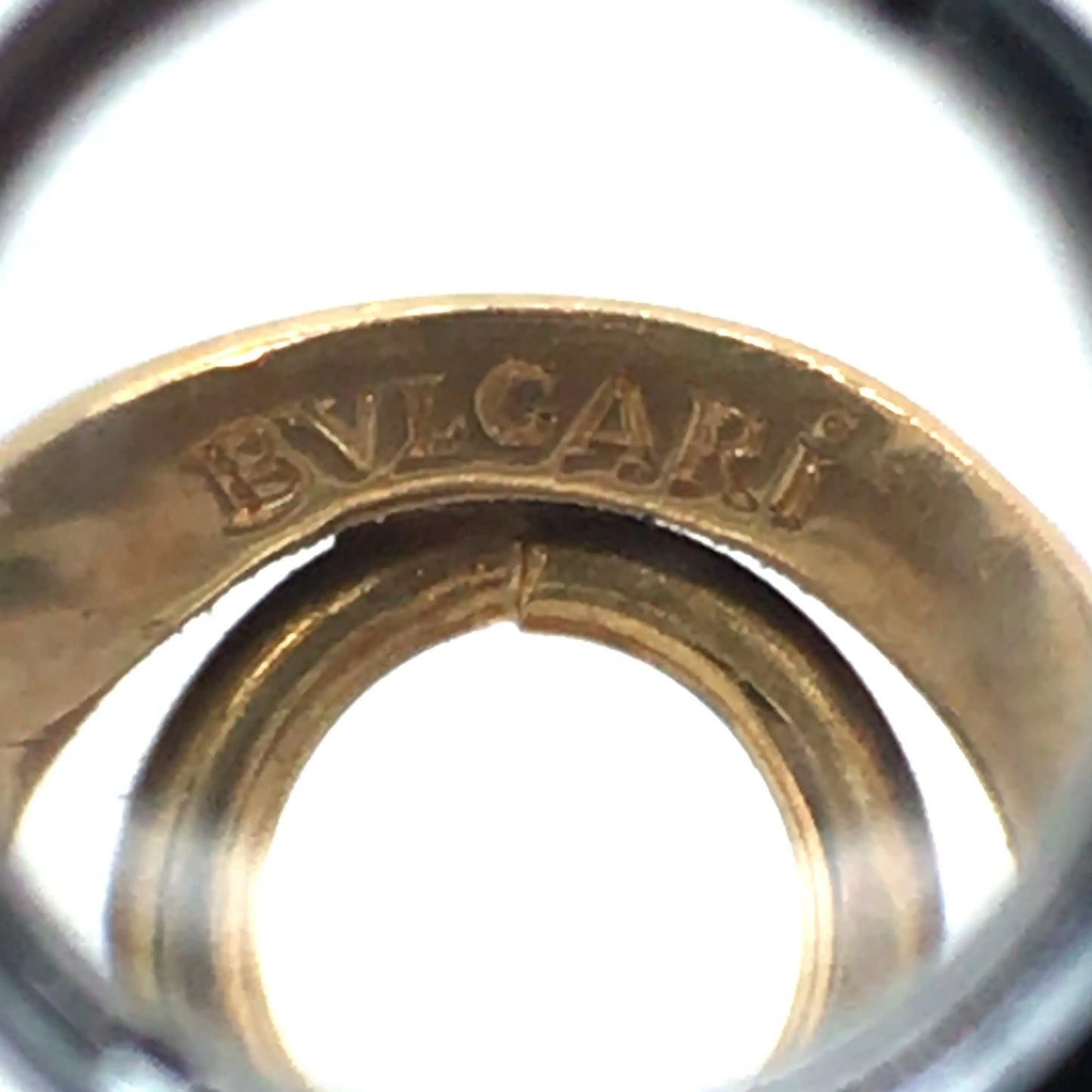 Bvlgari, 18K Gold Yellow Sapphire Diamond Earrings Bvlgari
