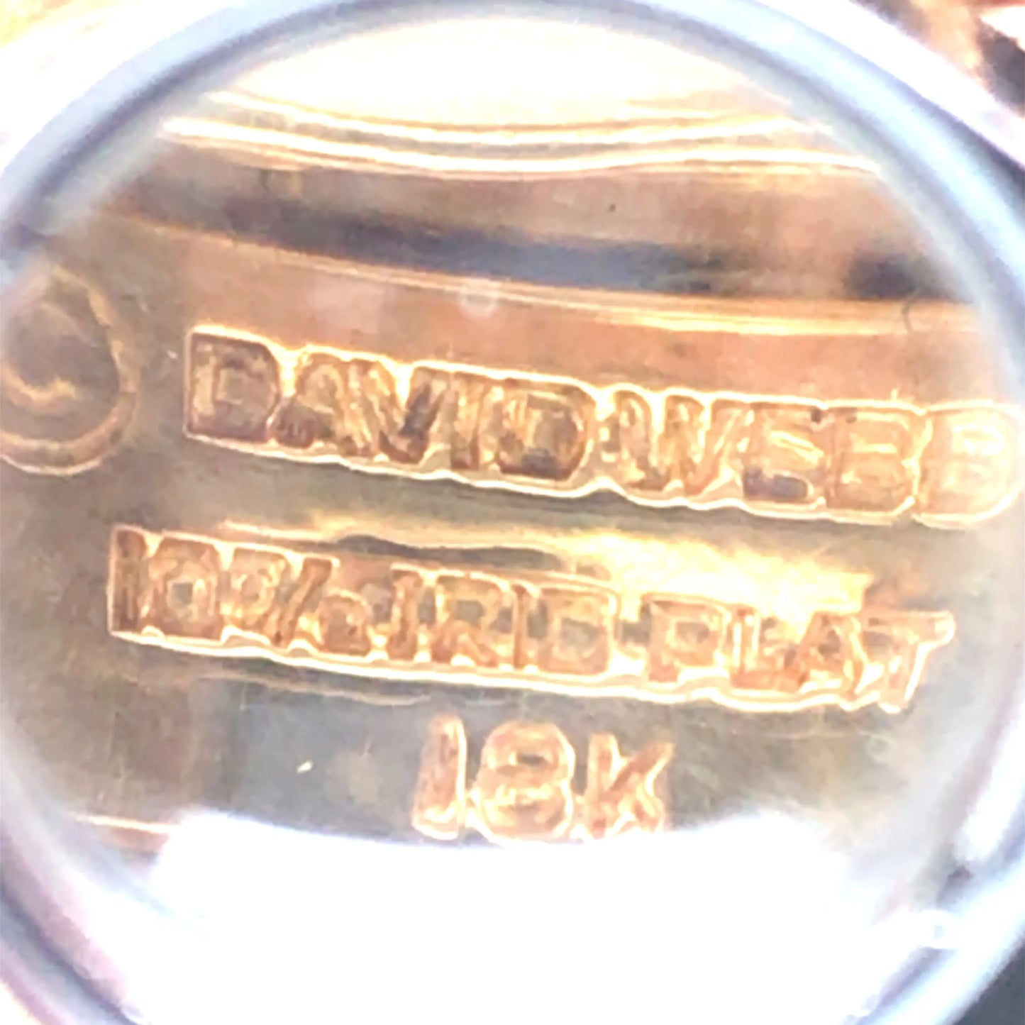 David Webb, 18K Gold Enamel Emerald Diamond Leopard Brooch David Webb