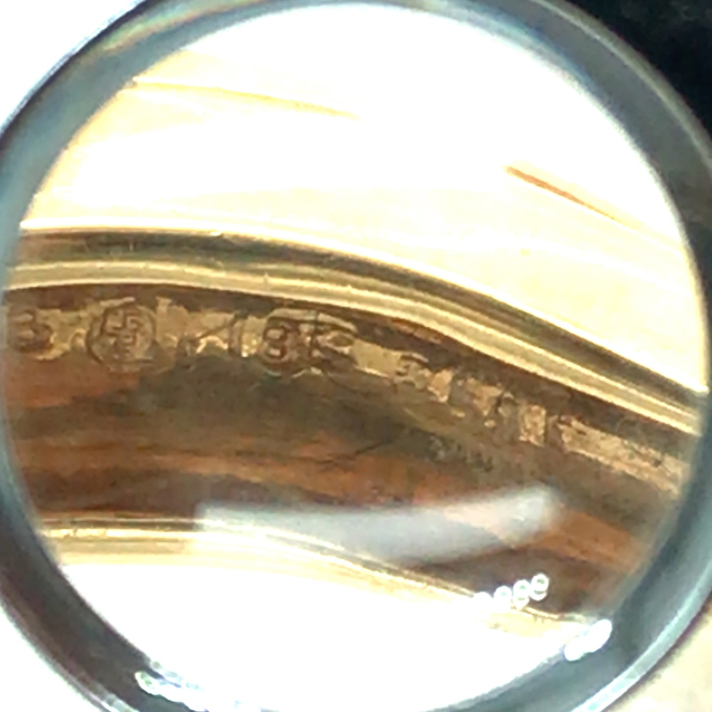 Oscar Heyman, Platinum 18K Gold Diamond Bangle Oscar Heyman