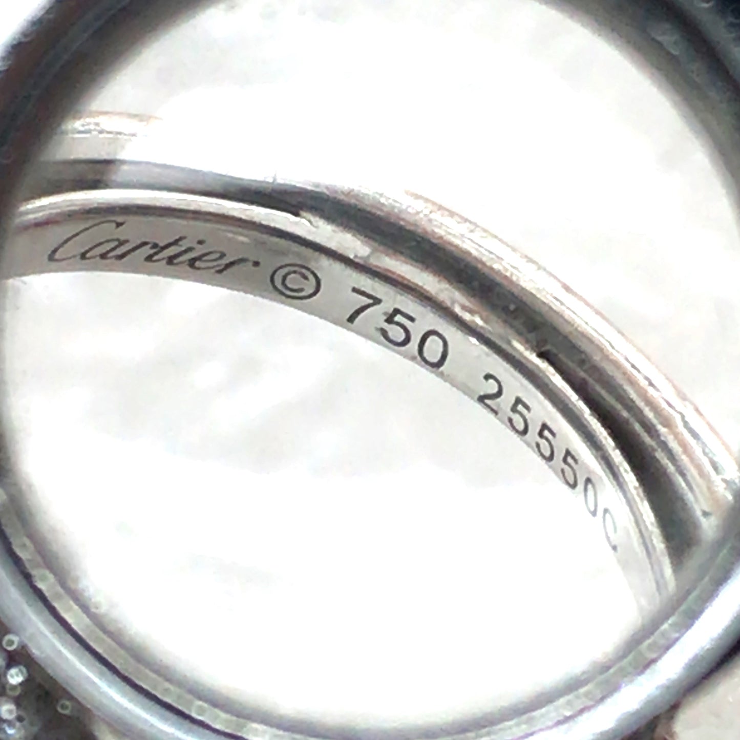 Cartier, 18K Gold Diamond Panther Ring, Certificate Cartier
