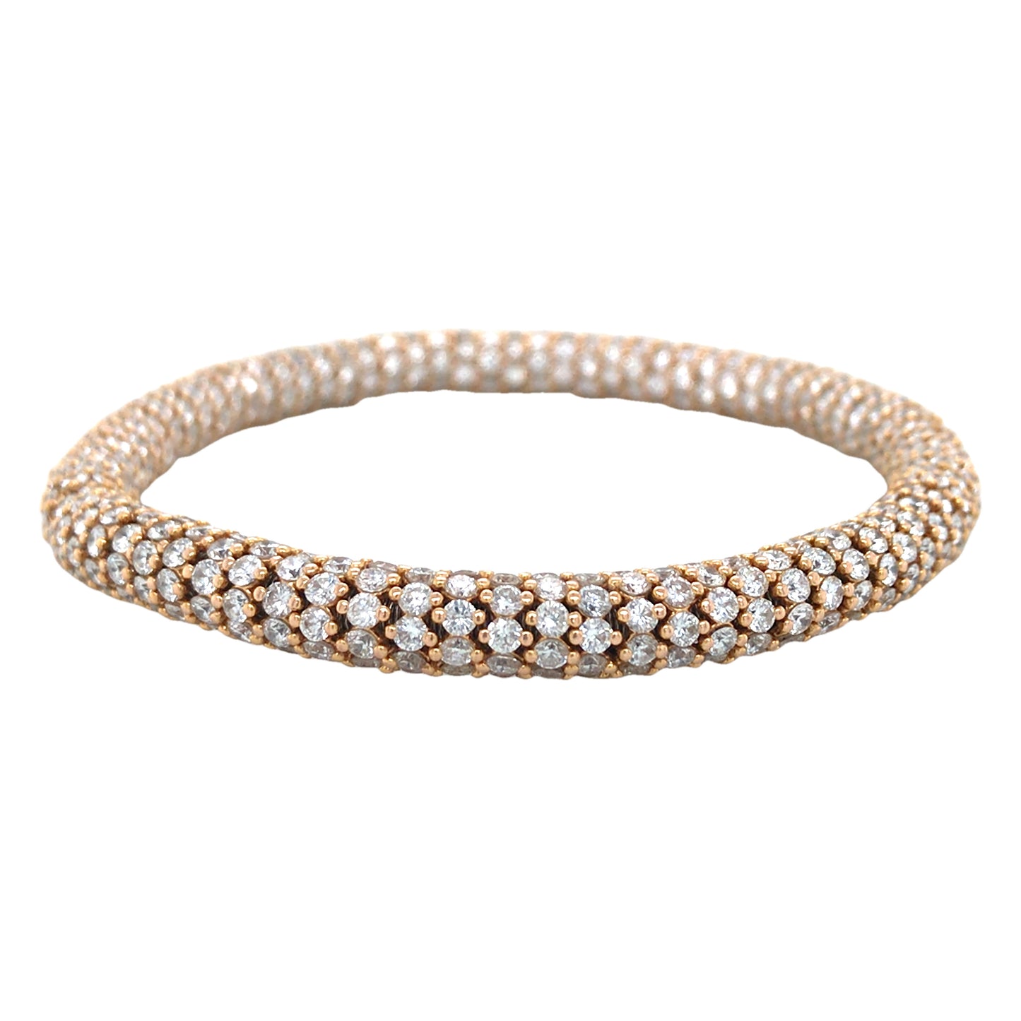 18K Gold Diamond Bracelet