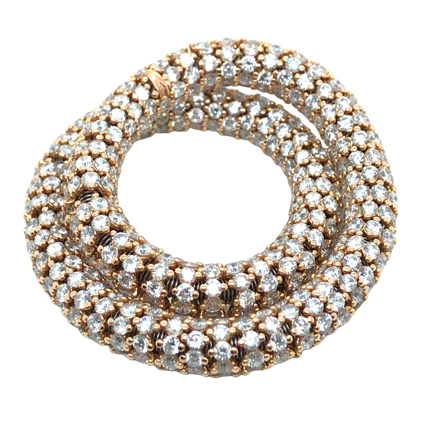18K Gold Diamond Bracelet