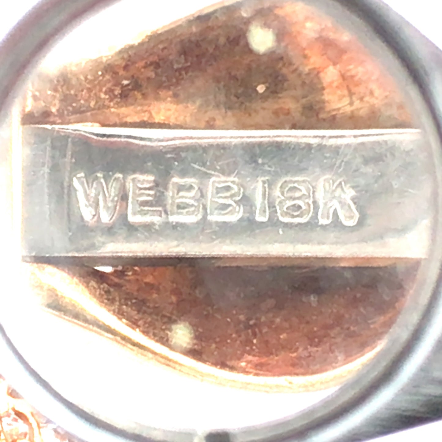 David Webb, 18K Gold Turquoise Diamond Earrings David Webb