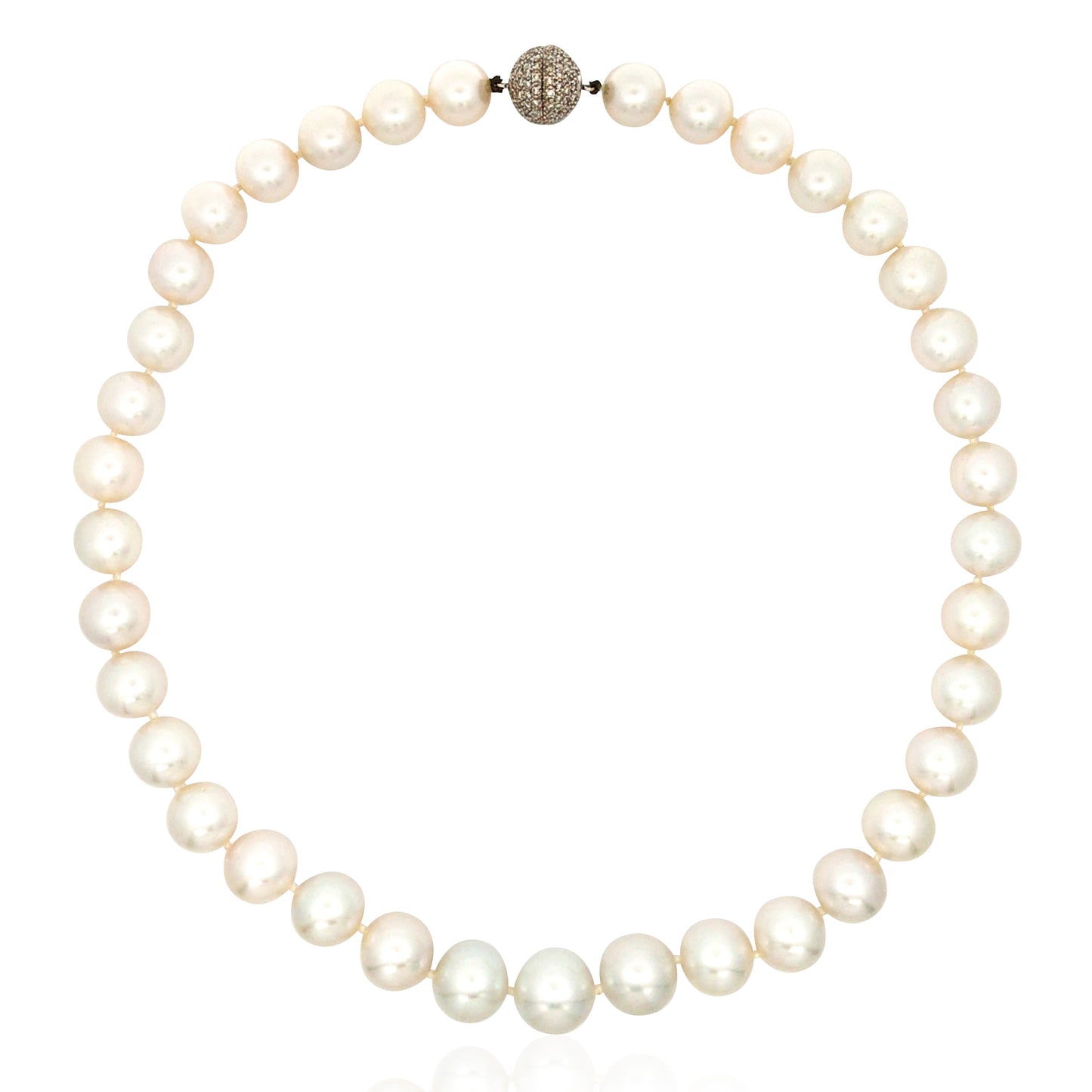 Pearl Diamond Necklace