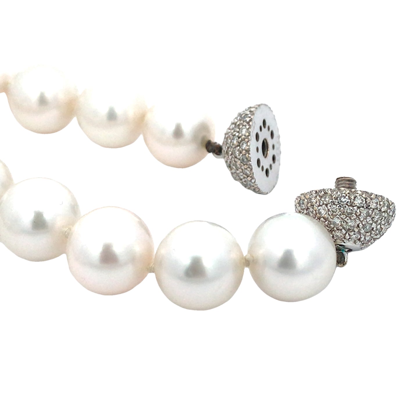 Pearl Diamond Necklace