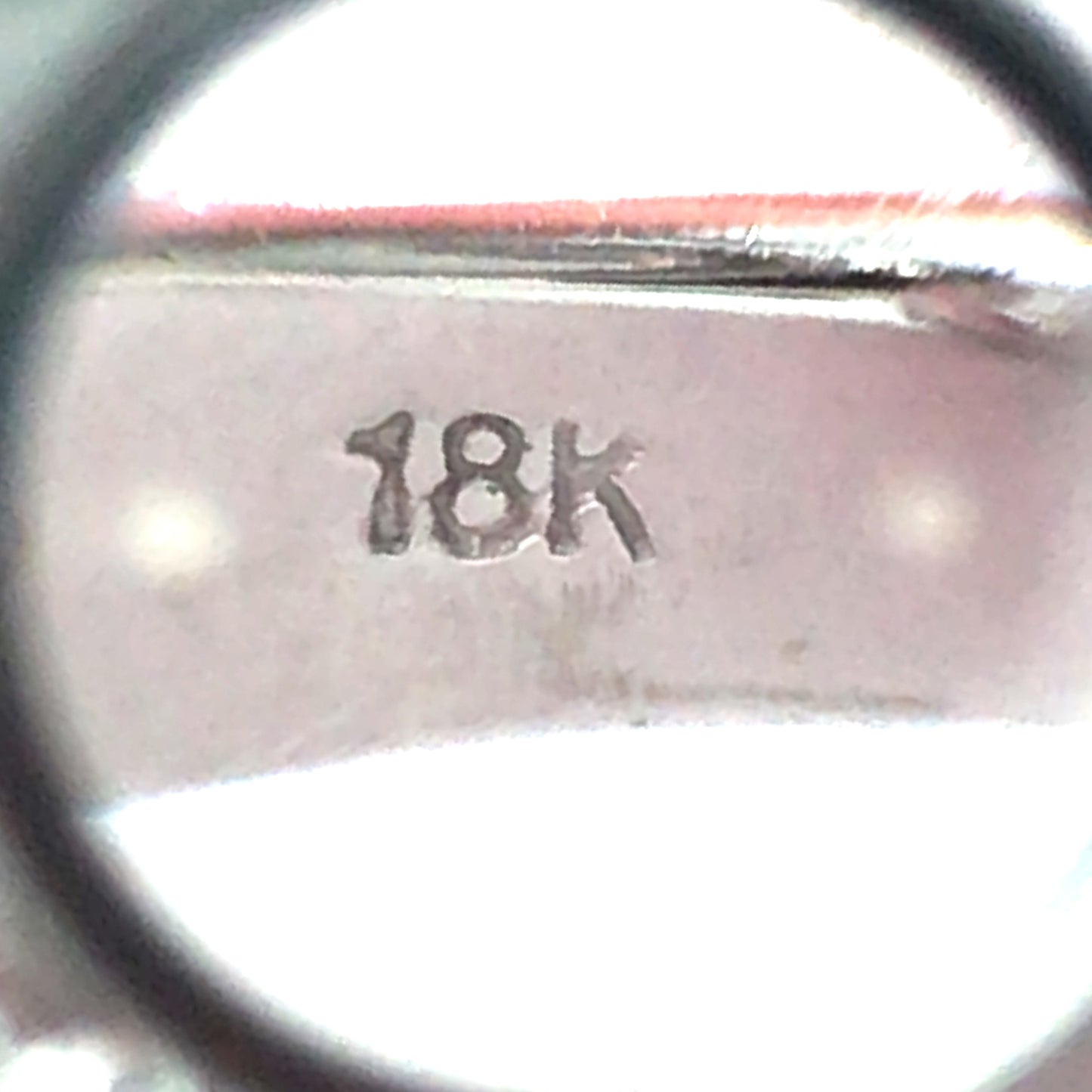 18K Gold Spinel Diamond Ring, GIA