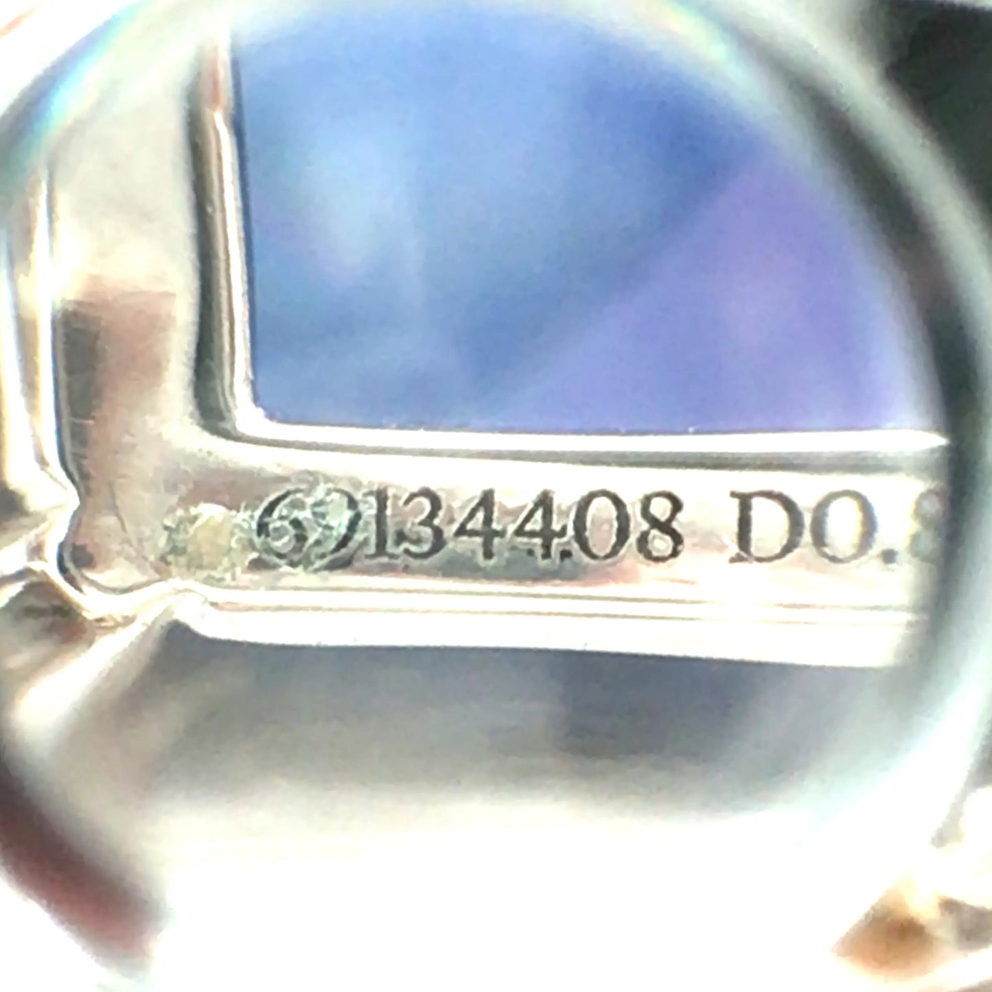 Tiffany Schlumberger, 18K Gold Tanzanite Diamond Brooch Tiffany