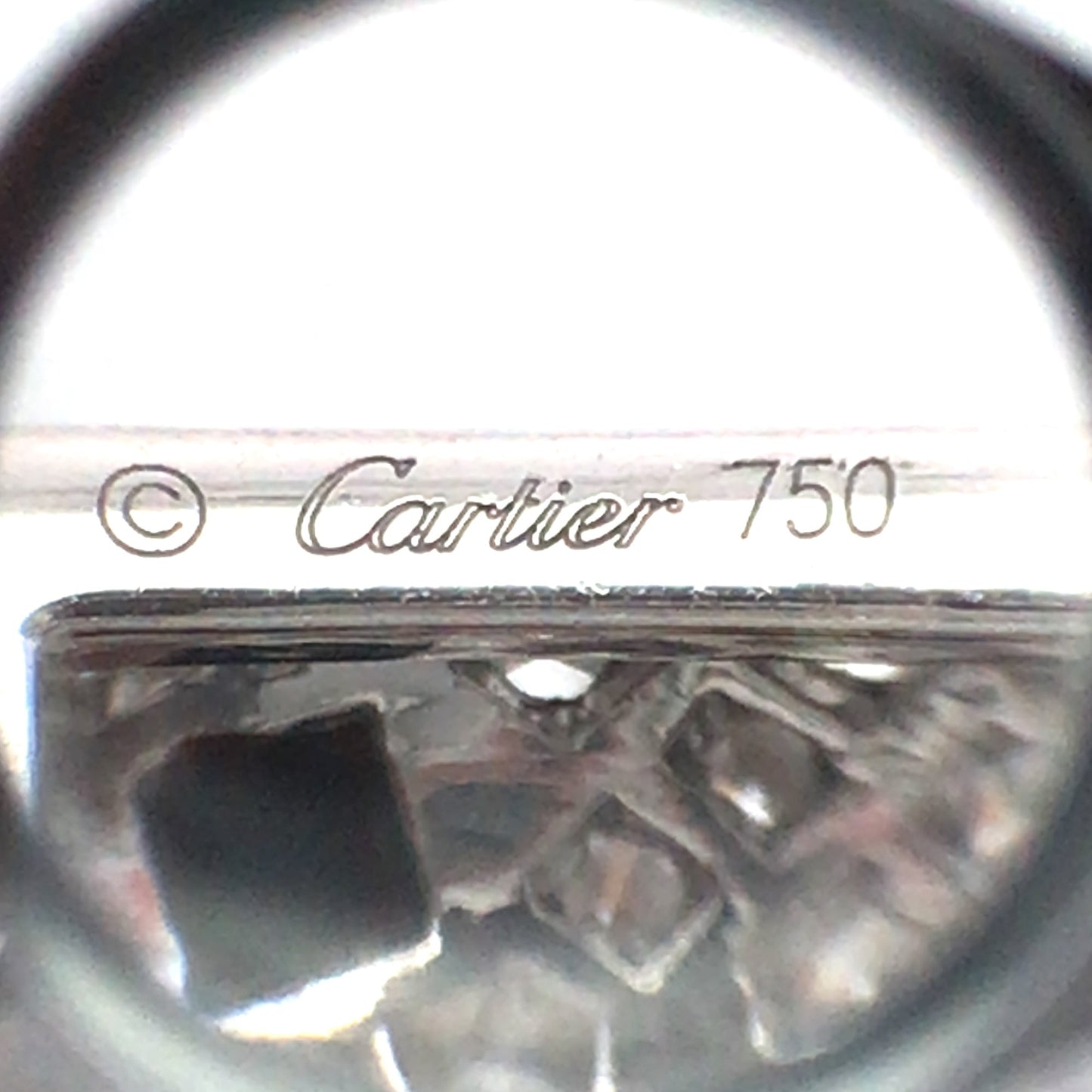Cartier, 18K Gold Diamond Gemstone Panthere Earrings Cartier
