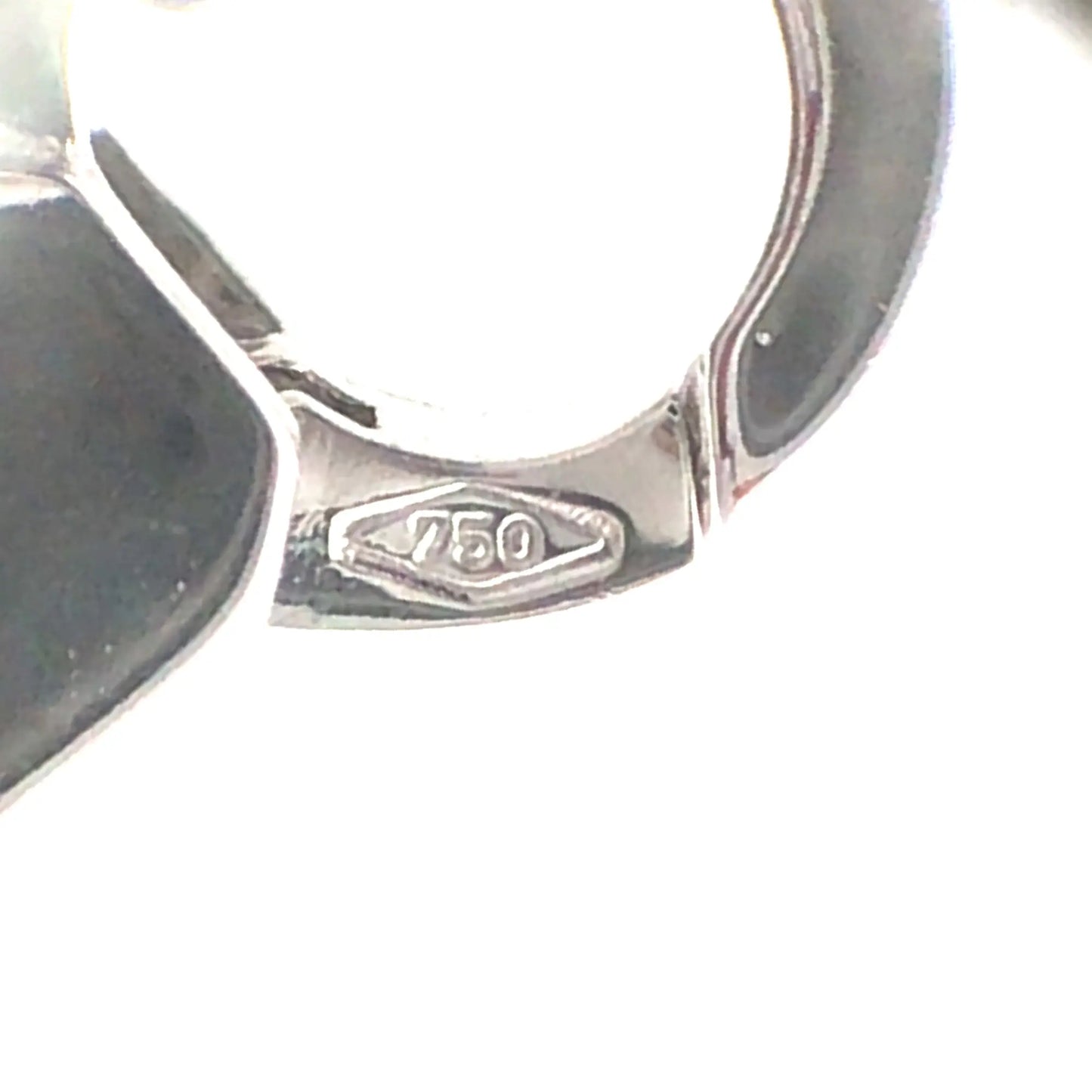 Ferri Firenze, 18K Gold Sapphire Diamond Pendant Necklace Ferri Firenze