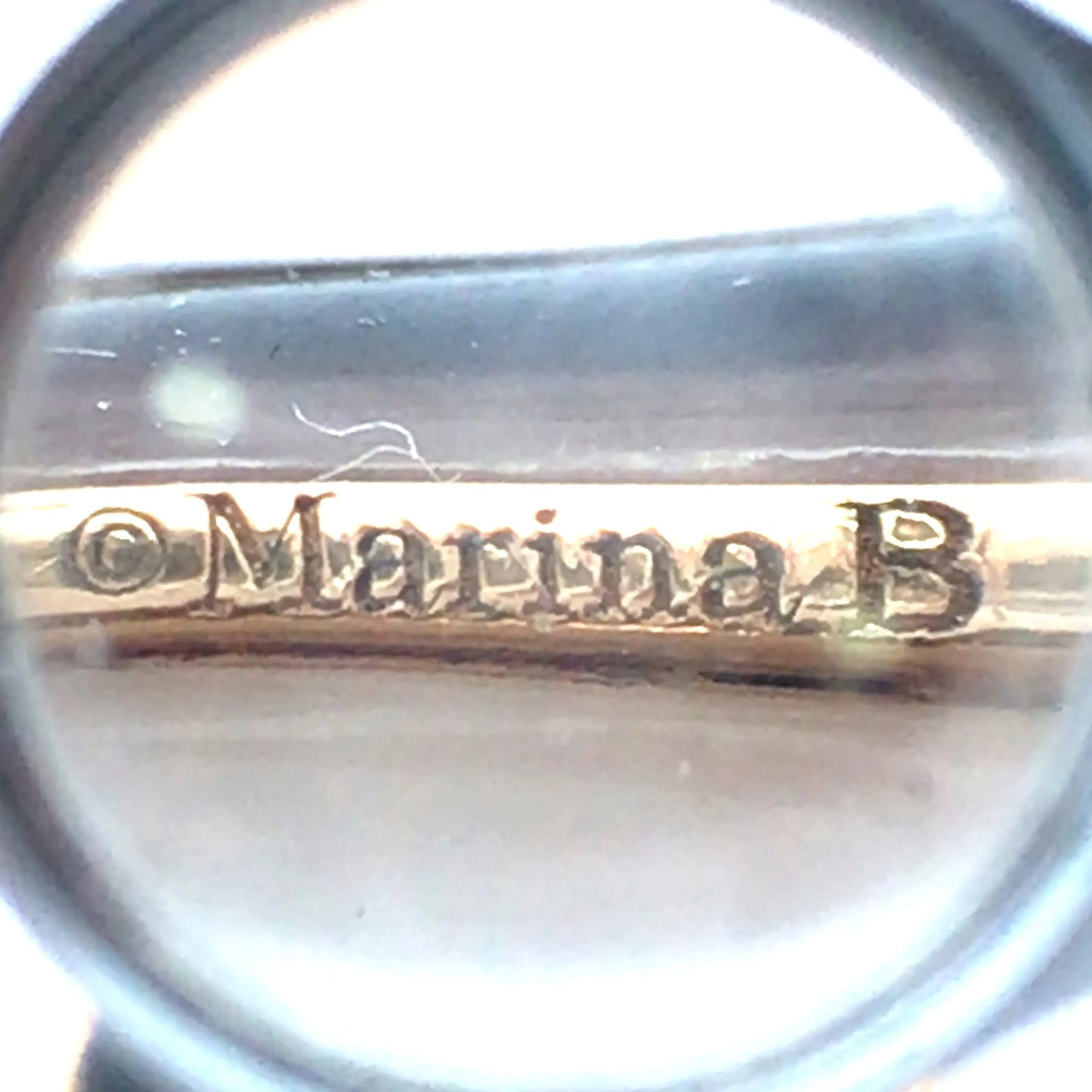 Marina B, 18K Gold Mother-of-Pearl Necklace Marina B