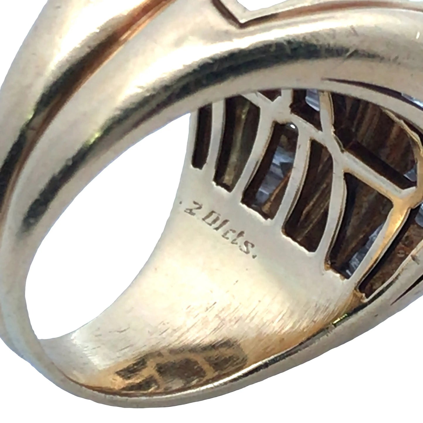 Bvlgari, 18K Gold Diamond Ring Bvlgari