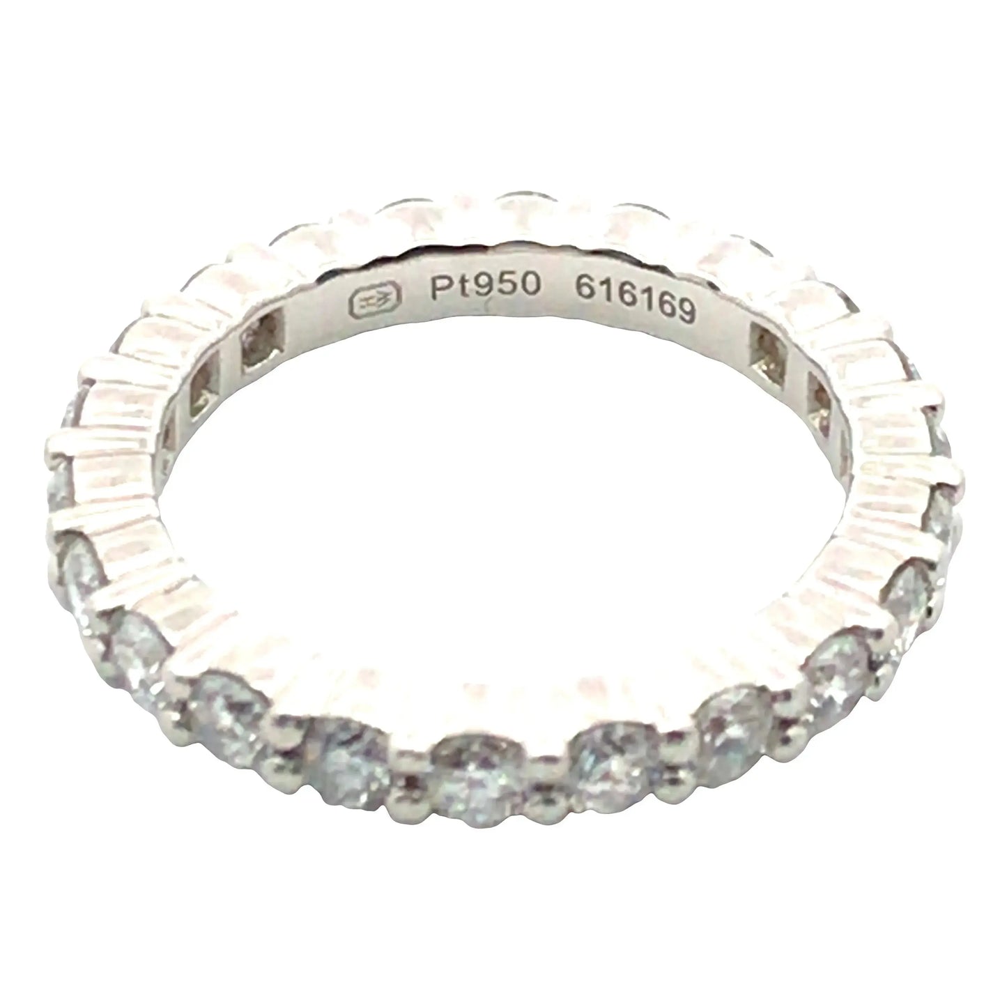 Harry Winston, Platinum Diamond Band Ring Harry Winston