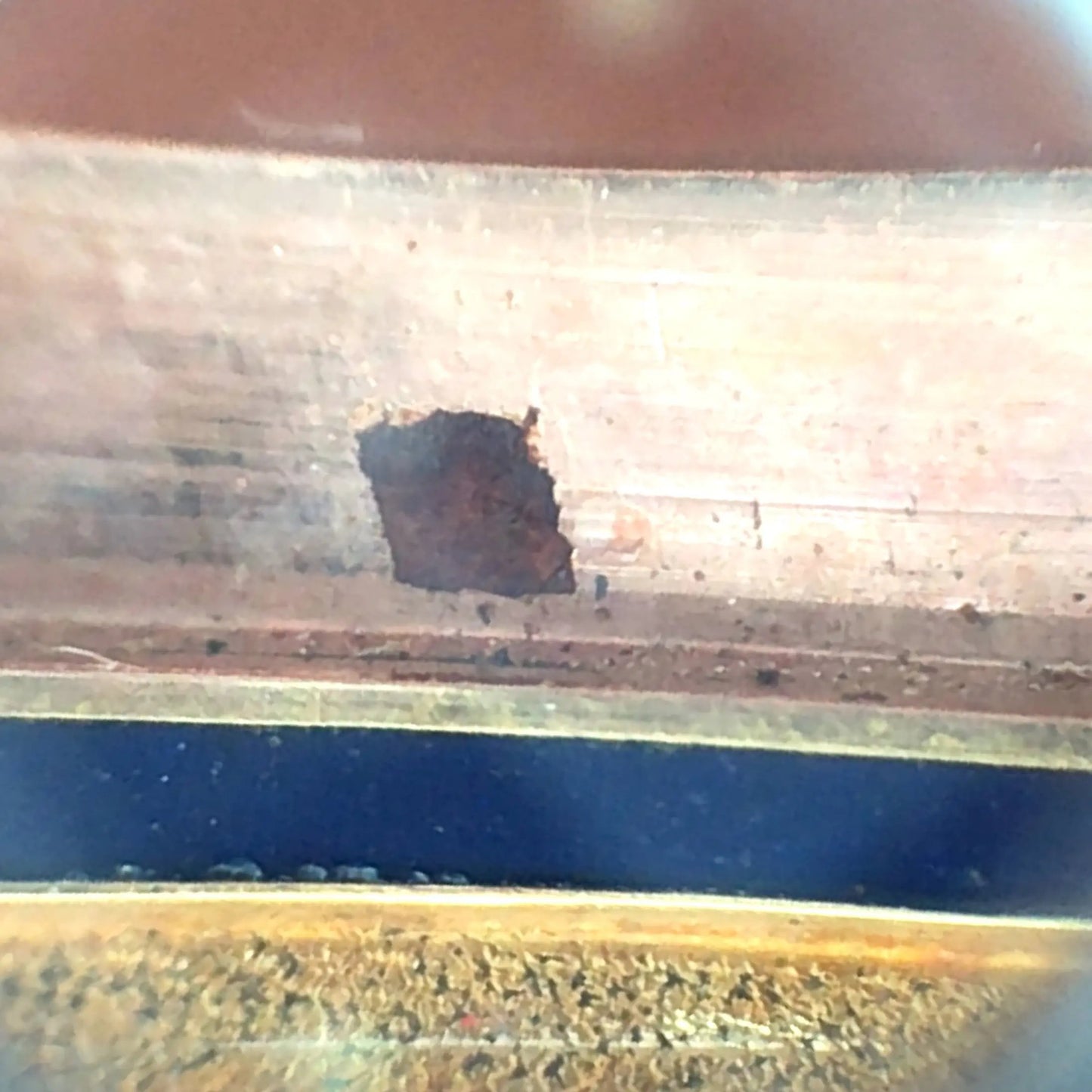 Gold Box with Porcelain Painting Lueur Jewelry