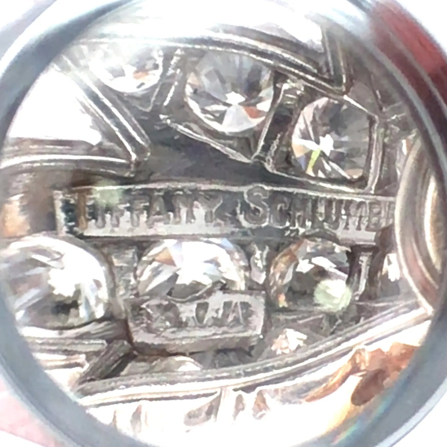 Tiffany Schlumberger, Platium Diamond Earrings Tiffany