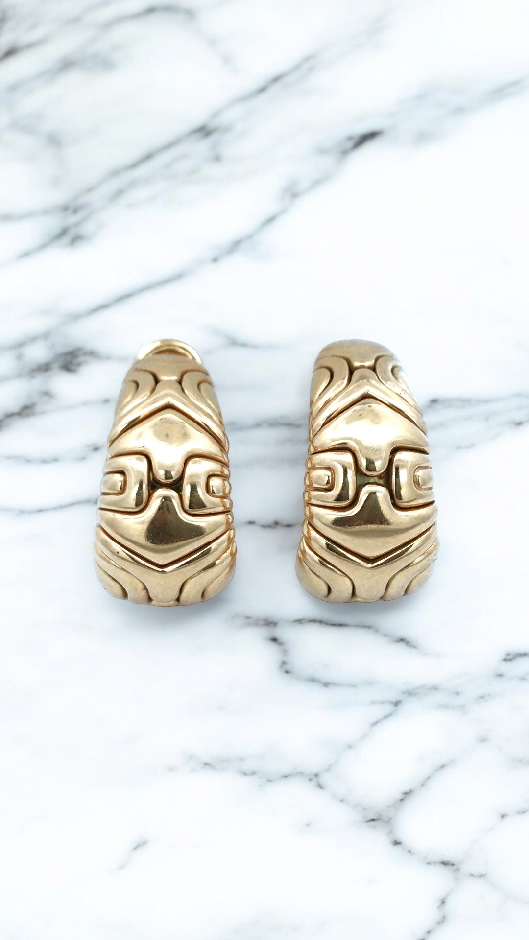 Bvlgari, 18K Gold Earrings
