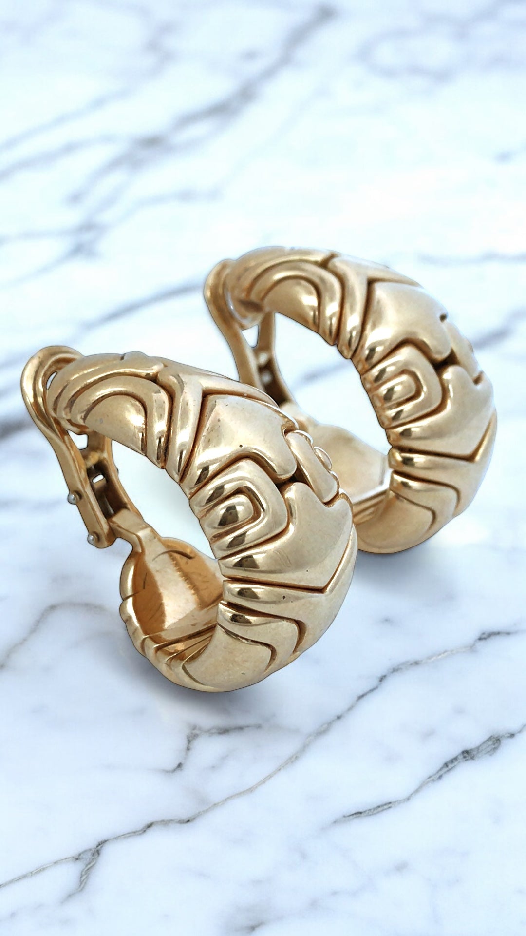 Bvlgari, 18K Gold Earrings