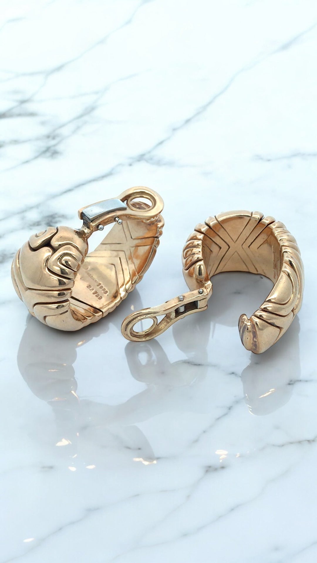 Bvlgari, 18K Gold Earrings