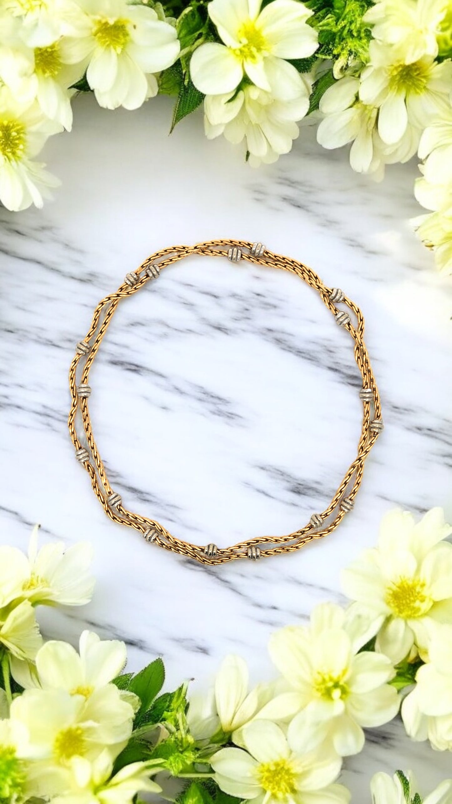 Cartier, Two-tone Gold Necklace
