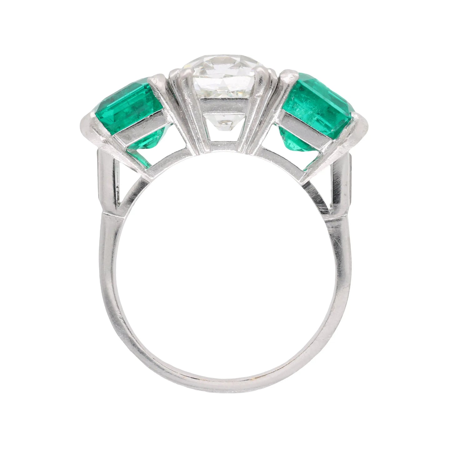 Van Cleef & Arpels, 3.26ct Diamond Emerald Ring, GIA, Certificate VCA