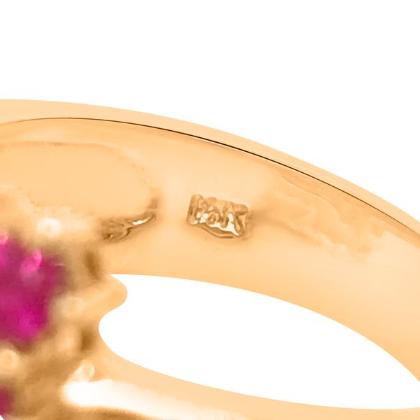 Ruby Diamond Ring - Lueur Jewelry
