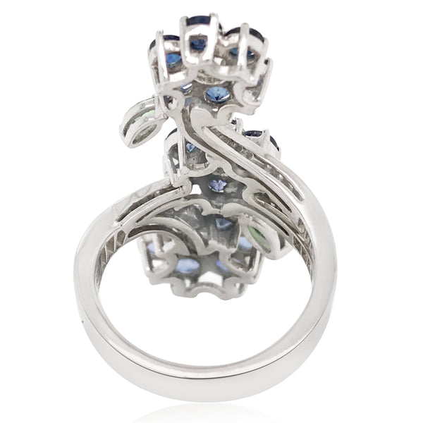 Van Cleef & Arpels, Three-Flower Ring - Lueur Jewelry