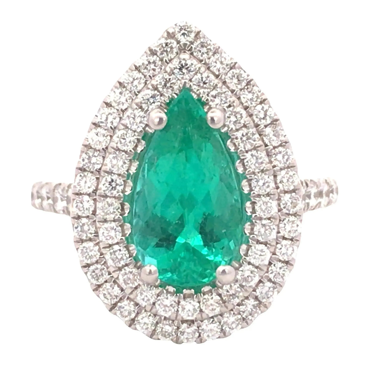 1.72ct Brazil Paraiba Diamond Ring, GIA, AGL
