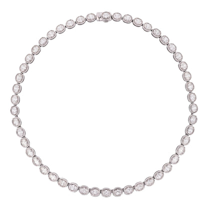 18K Gold Diamond Necklace