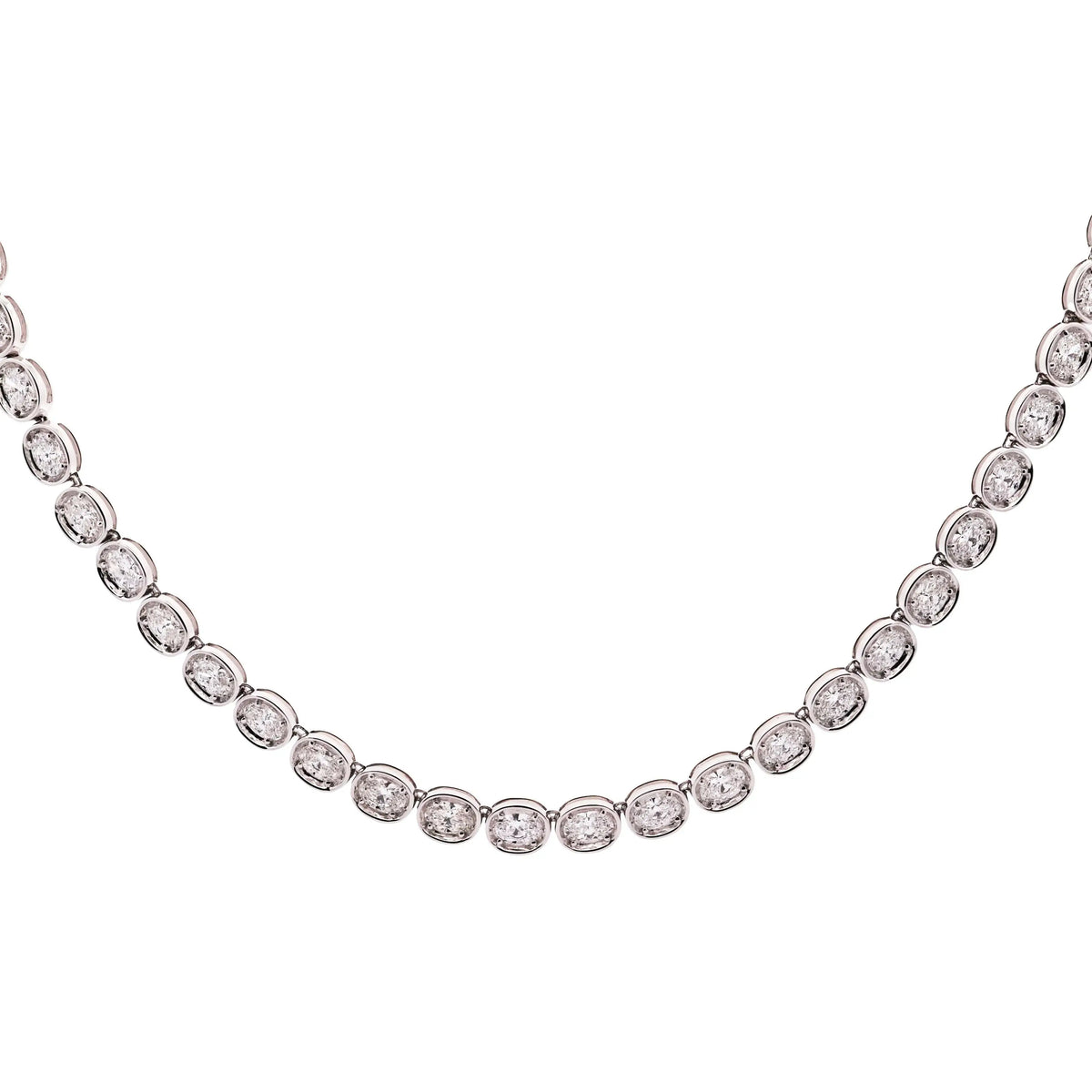 18K Gold Diamond Necklace