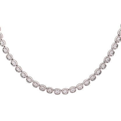 18K Gold Diamond Necklace