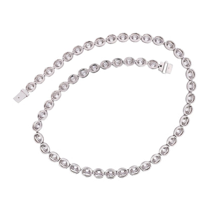 18K Gold Diamond Necklace
