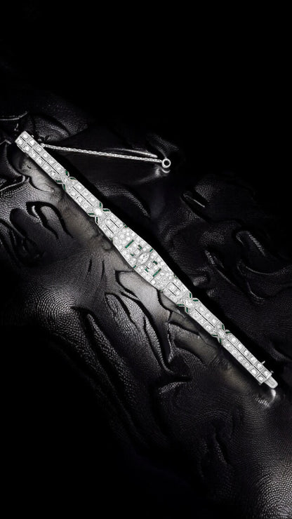 Diamond Emerald Bracelet