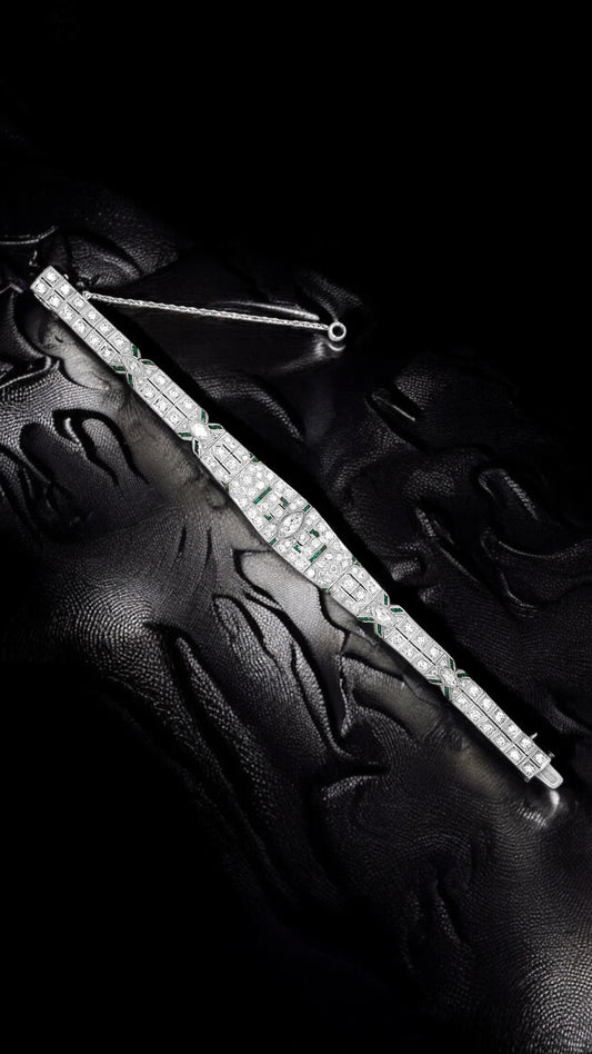 Diamond Emerald Bracelet