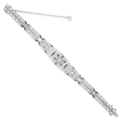 Diamond Emerald Bracelet