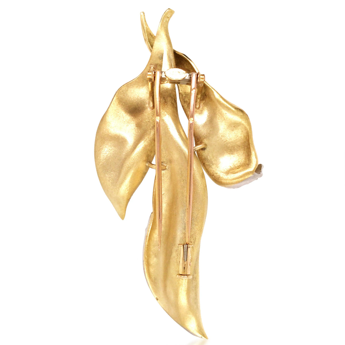 Chaumet, 18K Gold Diamond Brooch
