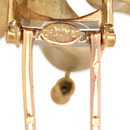 Chaumet, 18K Gold Diamond Brooch