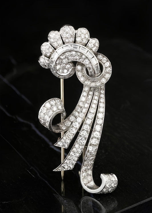 Diamond Brooch