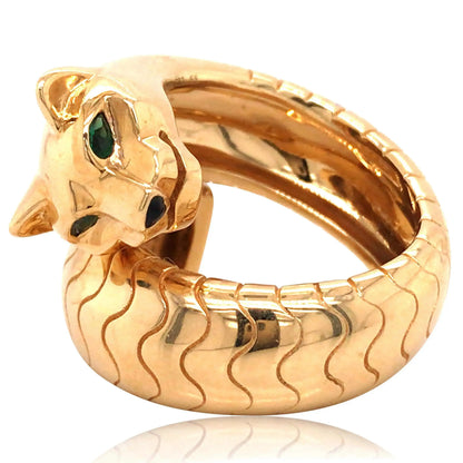 Cartier, 18K Gold Panther Ring Cartier