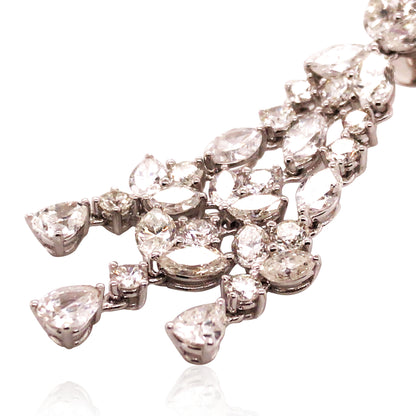 18K Gold Diamond Earrings