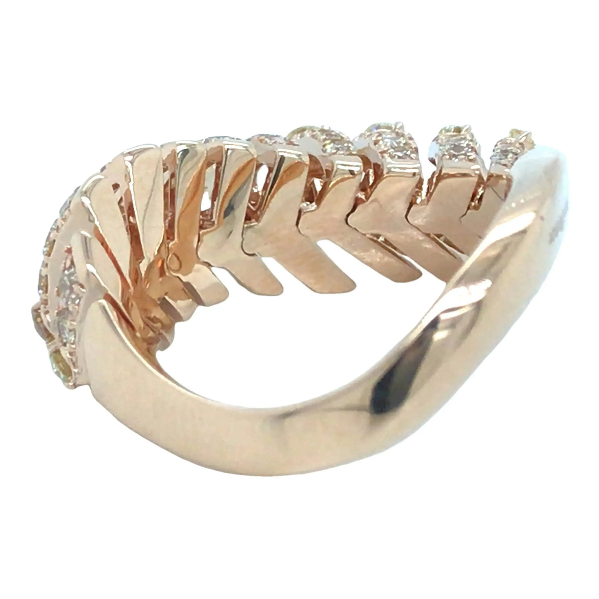 Ferri Firenze, 18K Gold Diamond Yellow Diamond Ring
