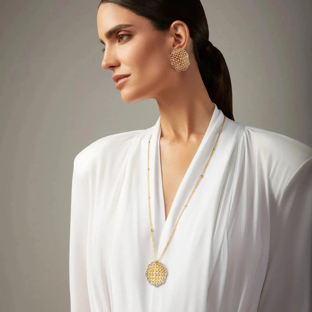 Ferri Firenze, 18K Gold Earrings