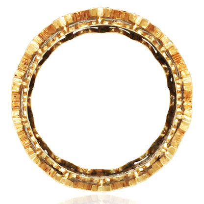 Buccellati, 18K Gold Diamond ring