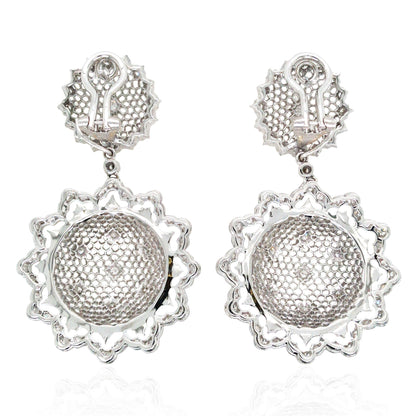 Buccellati, 18K Gold Diamond Earrings Buccellati