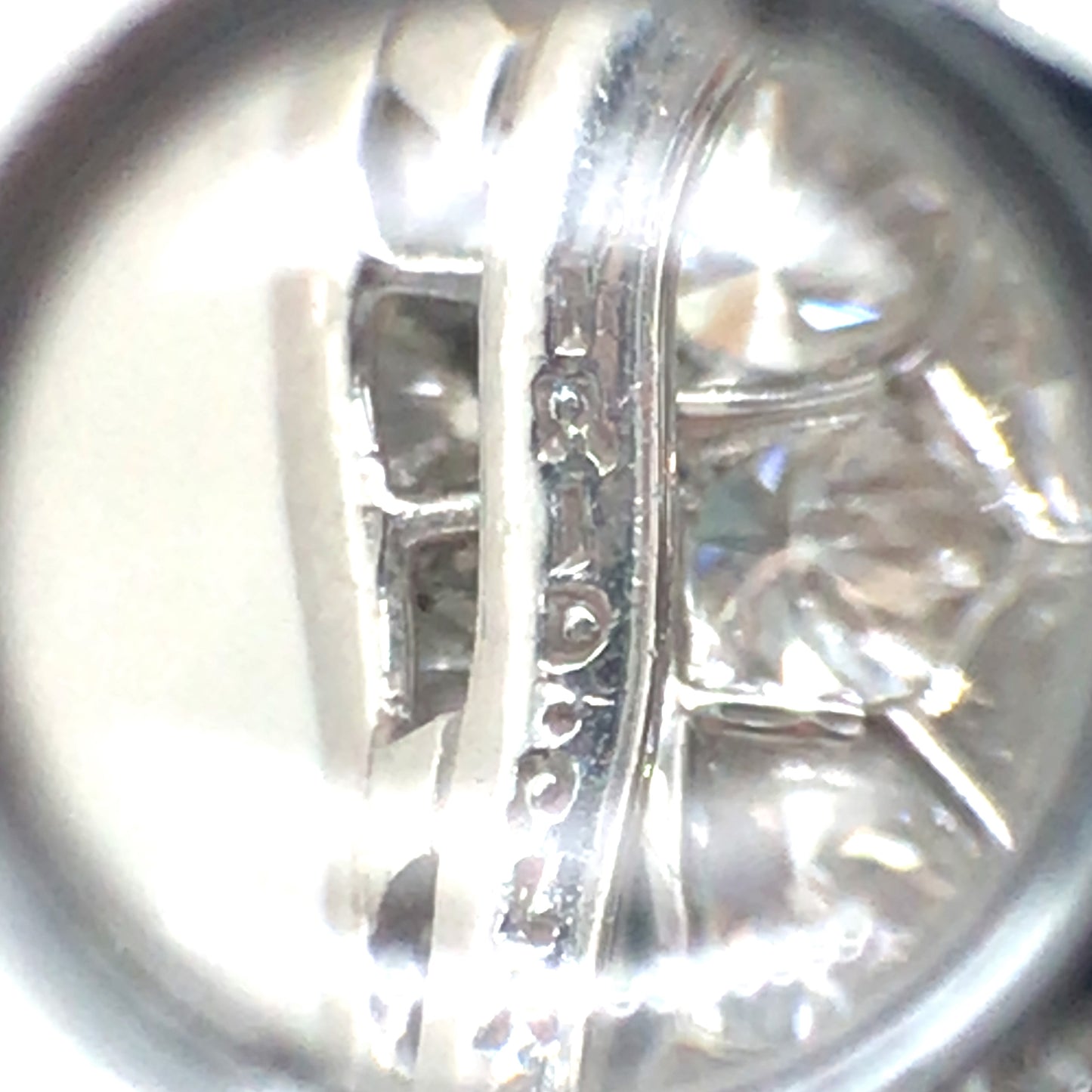 Oscar Heyman, Platinum Diamond Earrings, Certificate